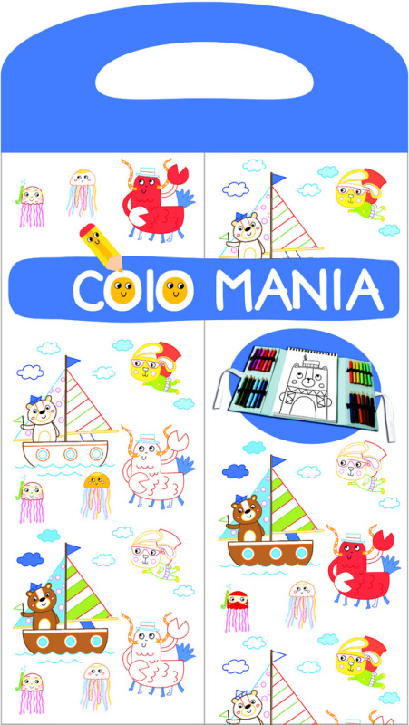 Omalovánka Colomania - modrá