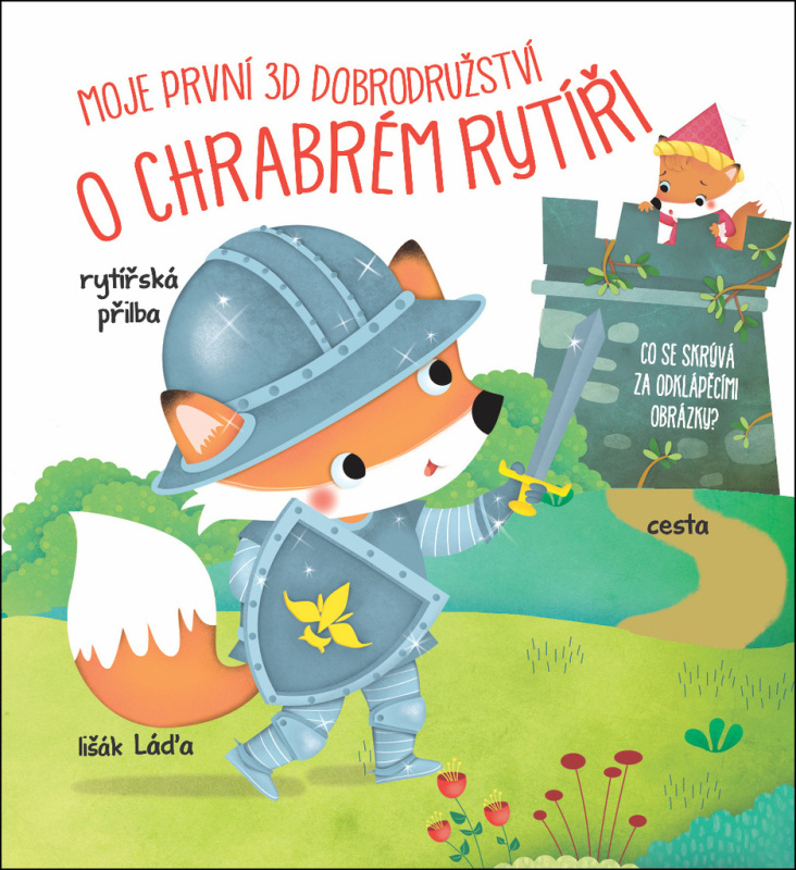 Moje první 3D dobrodružství O chrabrém rytíři - kniha z kategorie Omalovánky, vystřihovánky, papír