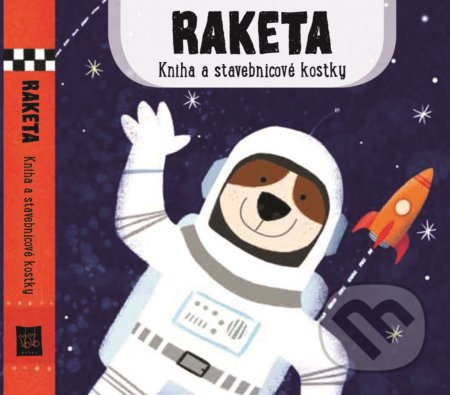 Kniha a stavebnicové kostky: Raketa - kniha z kategorie Pro děti