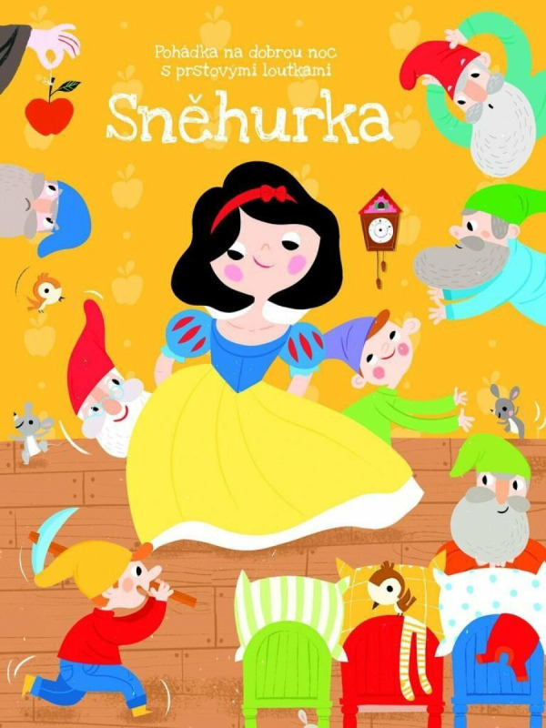 Sněhurka (Pohádka na dobrou noc s prstovými loutkami)