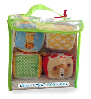 Knížka a plyšové hrací kostky: Divoká zvířata - kniha z kategorie Úkoly pro děti