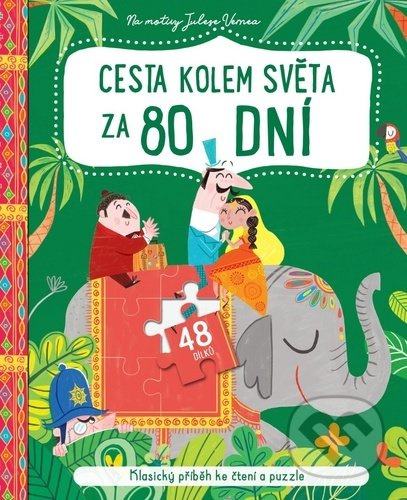Cesta okolo světa za 80 dní - Jules Verne - kniha z kategorie Beletrie pro děti
