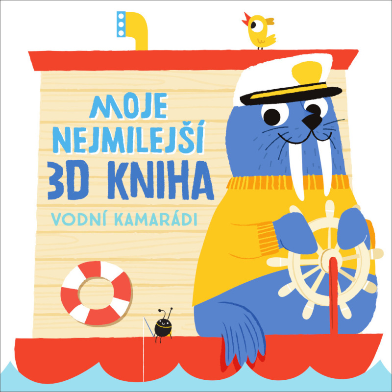 Moje nejmilejší 3D kniha - Vodní kamarádi - kniha z kategorie Naučné knihy