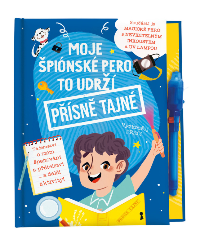 Moje špiónské pero to udrží Přísně Tajné! - kniha z kategorie Pro děti