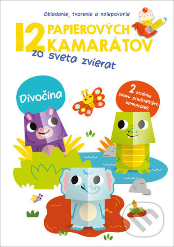 Divočina (12 papierových kamarátov zo sveta zvierat) - kniha z kategorie Pro děti