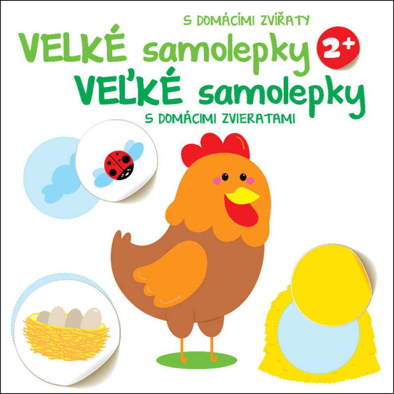 Velké samolepky - Kuře