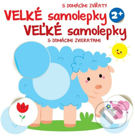Velké samolepky s domácími zvířaty - Ovce