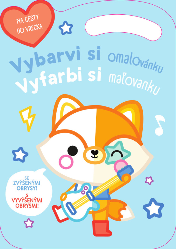 Vybarvi si omalovánku Lišák / Vyfarbi si maľovanku Lišiak - kniha z kategorie Omalovánky