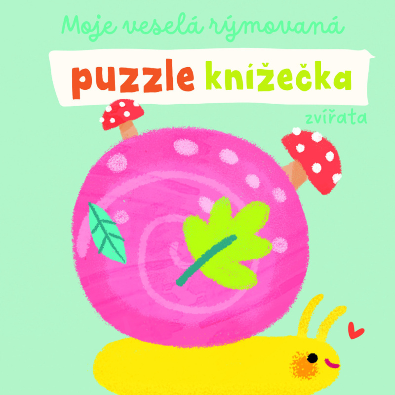 Moje veselá rýmovaná puzzle knížečka - Zvířata