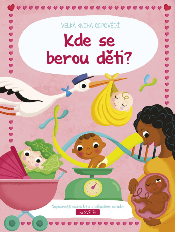 Kde se berou děti? (Nejzábavnější naučná kniha s odklápěcími obrázky na světe) - kniha z kategorie Pro děti