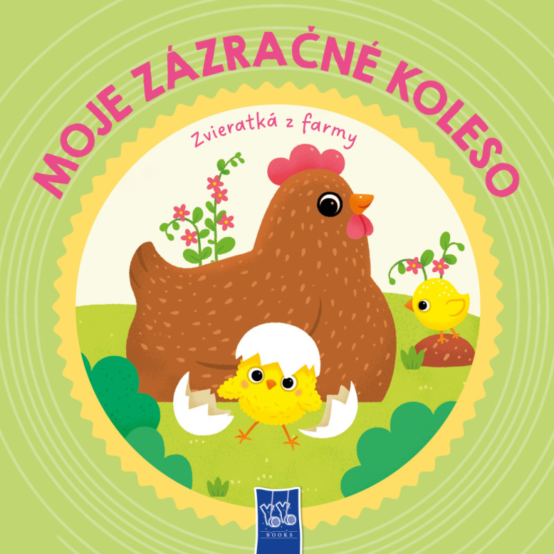 Moje  zázračné koleso: Zvieratá z farmy - kniha z kategorie Naučné knihy
