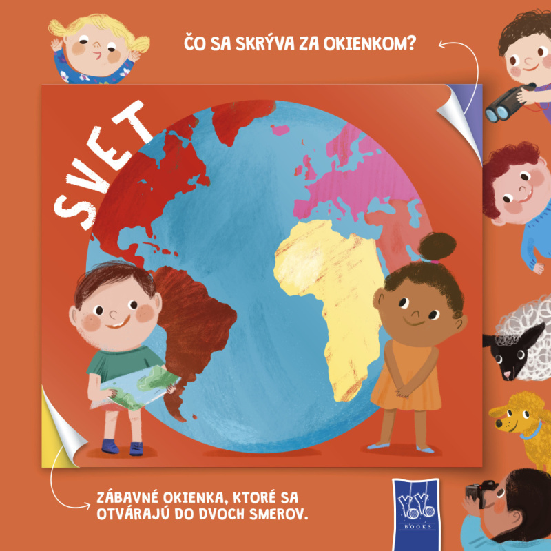 Svet - Čo sa skrýva za okienkom? - kniha z kategorie Naučné knihy