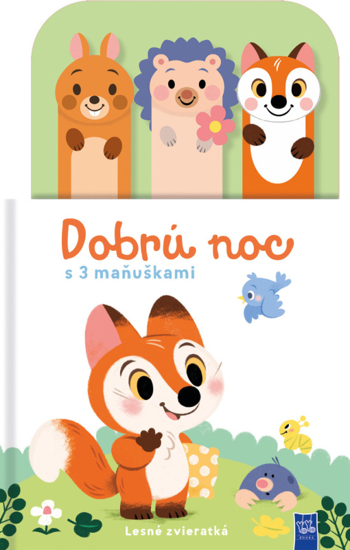 Dobrú noc: Lesné zvieratká (s 3 maňuškami) - kniha z kategorie Beletrie pro děti