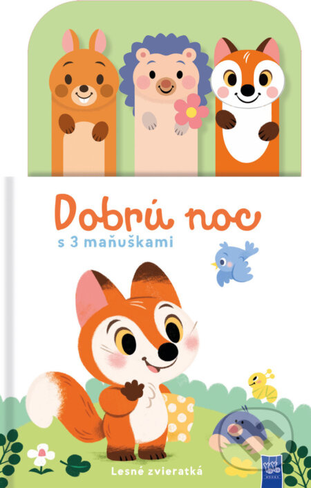 Dobrú noc: Lesné zvieratká (s 3 maňuškami) - kniha z kategorie Beletrie pro děti