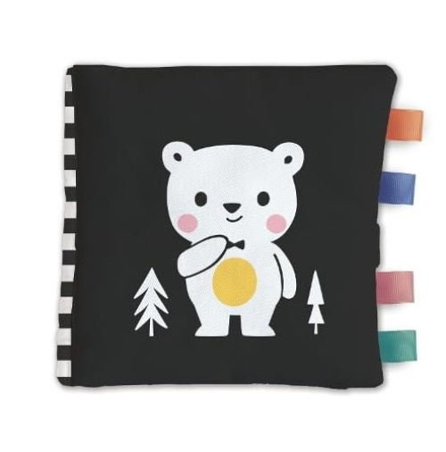 Yoyo Books Little Bear (Baby's Soft Book: Black & White)