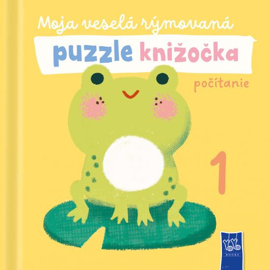 Moja veselá rýmovaná puzzle knižočka Počítanie -