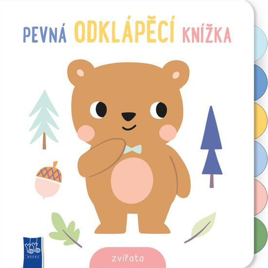 Pevná odklápěcí knížka Zvířata -