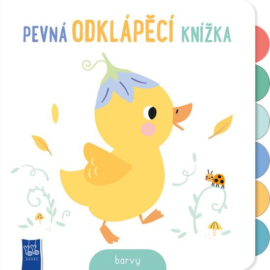 Pevná odklápěcí knížka Barvy -