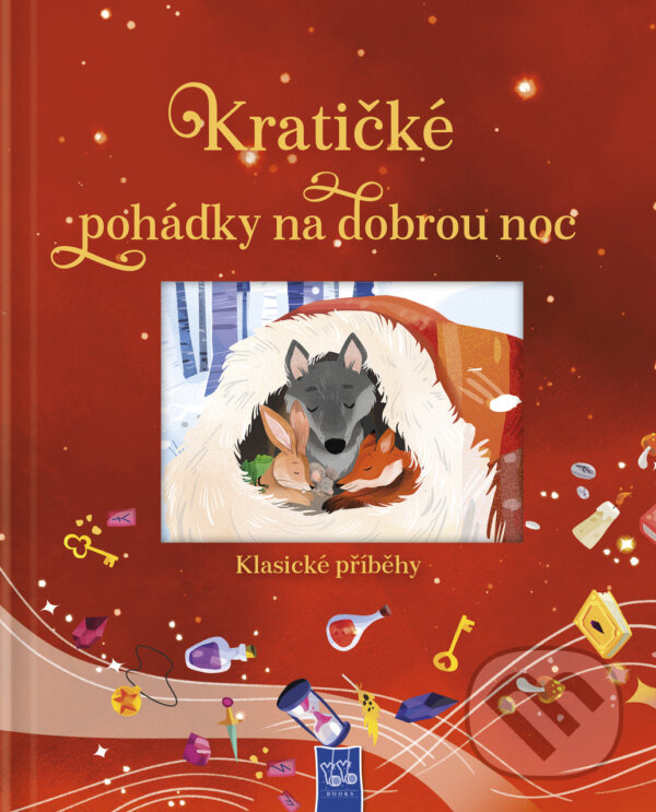 Kratičké pohádky na dobrou noc (červené) (Klasické příběhy) - kniha z kategorie Rozprávky