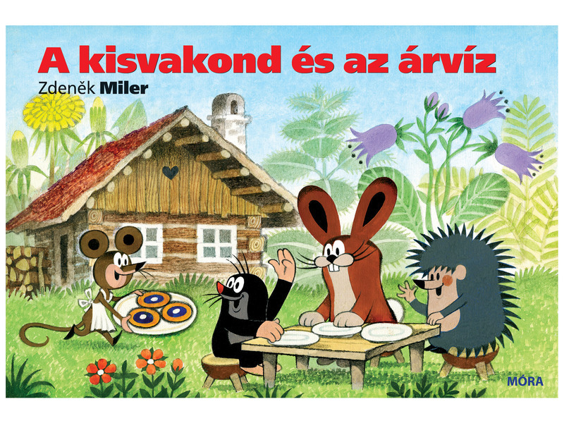 Krtek a povodeň - leporelo   - v maďarštině