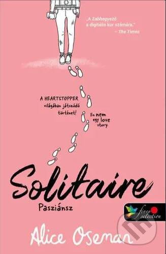 Solitaire - Pasziánsz 1. (rózsaszín borító) - Alice Oseman - kniha z kategorie Beletrie pro děti