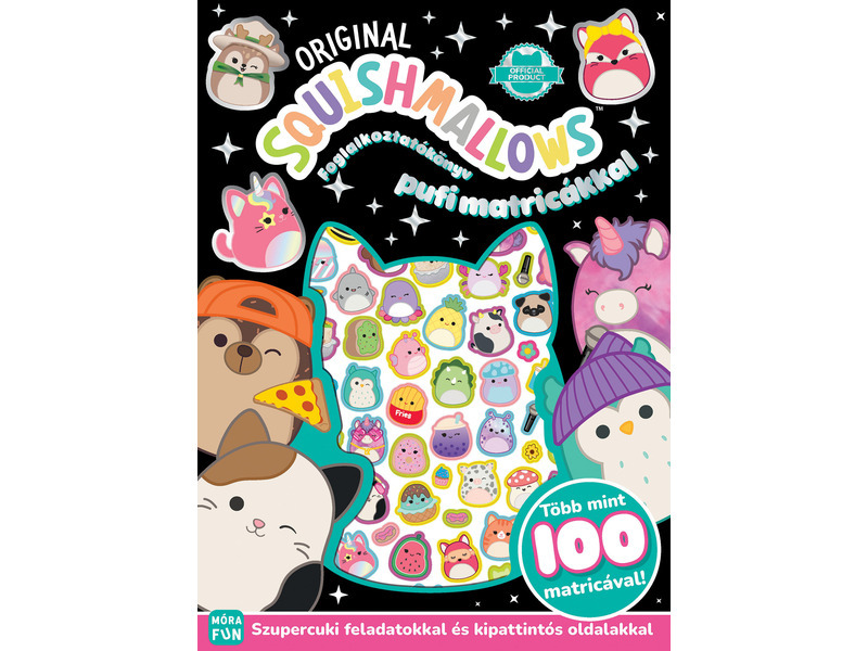 Squishmallows – Pracovní sešit – v maďarštině
