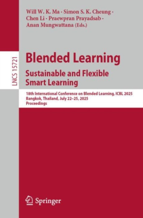 Springer Nature Switzerland AG Blended Learning. Sustainable and Flexible Smart Learning