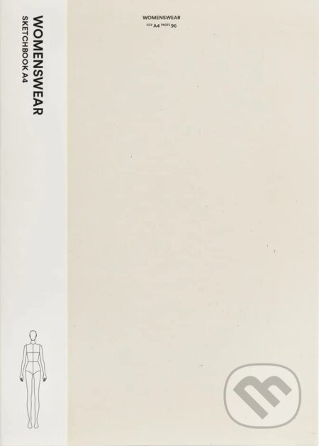 Fashionary Womenswear Sketchbook A4 - kniha z kategorie Jiné diáře a zápisníky