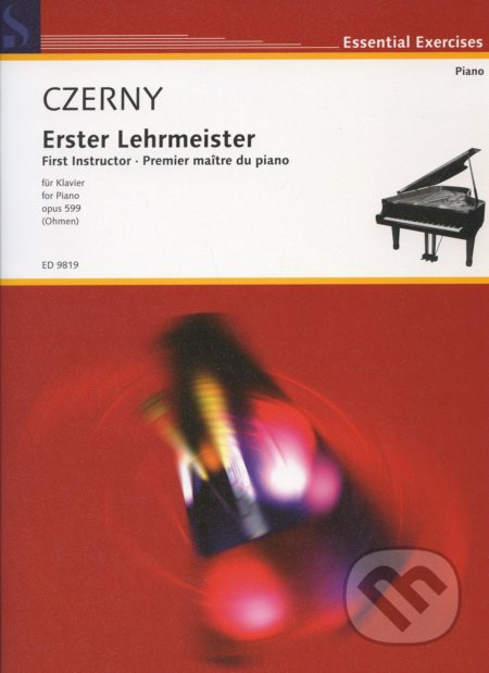 Czerny - Erster Lehrmeister (First Instructor -  for Piano) - kniha z kategorie Škola hraní