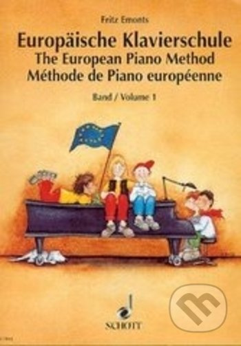 Evropská klavírní škola 1 - Europäische Klavierschule - Fritz Emonts