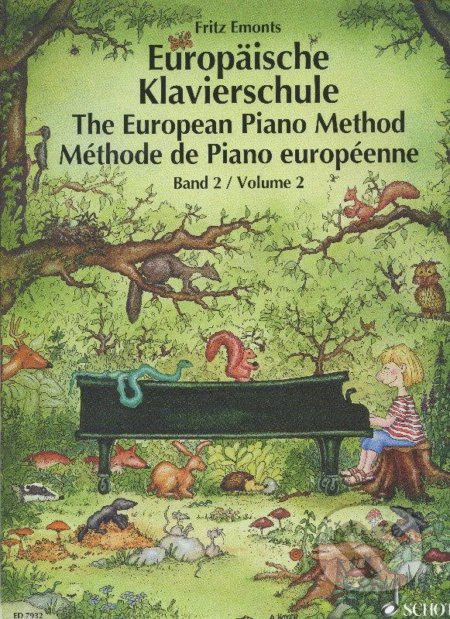 Evropská klavírní škola 2 - Europäische Klavierschule - Fritz Emonts
