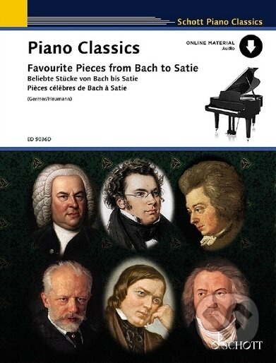 Piano Classics (Favourite Pieces from Bach to Satie) - kniha z kategorie Noty