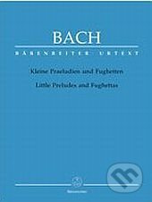 Malá preludia a fughetty - Johann Sebastian Bach - kniha z kategorie Noty