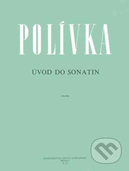 Úvod do sonatin - Vladimír Polívka - kniha z kategorie Noty