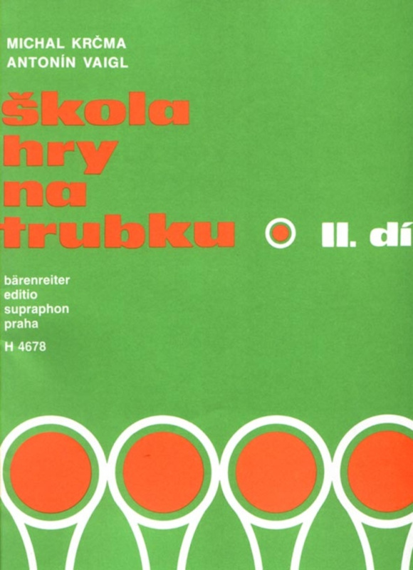 Škola hry na trubku, II. díl - Michal Krčma,  Antonín Vaigl - kniha z kategorie Hudba