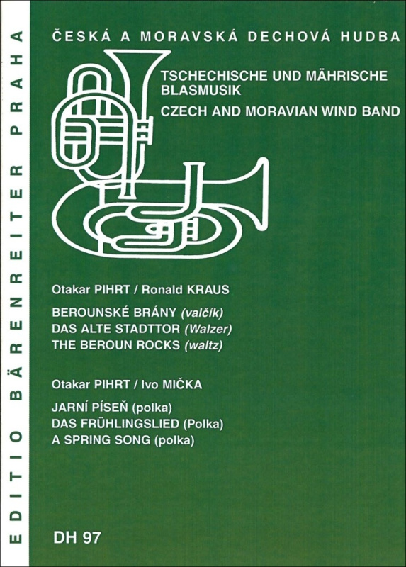 Berounské brány / Jarní píseň (Česká a moravská dechová hudba) - kniha z kategorie Noty