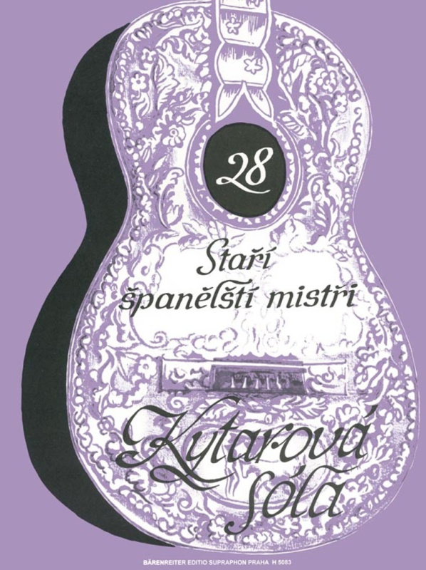 Staří španělští mistři (Kytarová sóla) - kniha z kategorie Noty