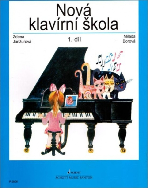 Nová klavírní škola 1. díl - Zdena Janžurová, Milada Borová