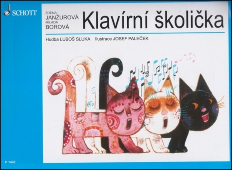 Klavírní školička - Zdena Janžurová, Milada Borová