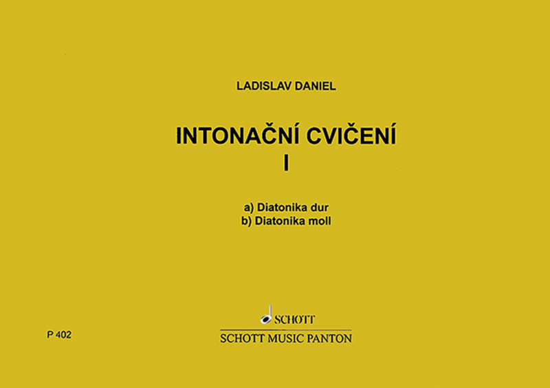 Intonační cvičení I - Ladislav Daniel