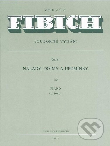Nálady, dojmy a upomínky op. 41/III (Piano) - Zdeněk Fibich - kniha z kategorie Noty