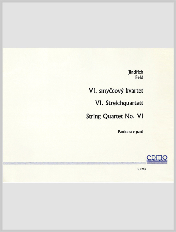 Smyčcový kvartet č. 6 - Jindřich Feld - kniha z kategorie Noty