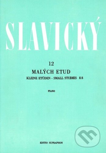 12 malých etud - Klement Slavický - kniha z kategorie Noty