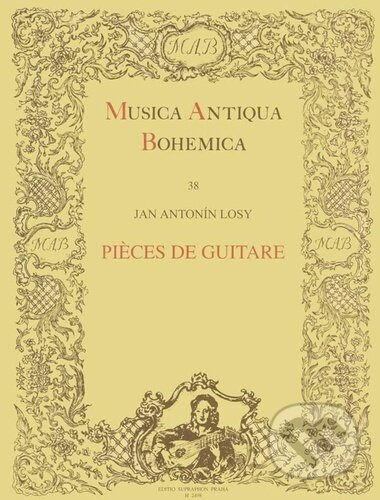 Pieces de guitare - Jan Antonín Losy - kniha z kategorie Noty