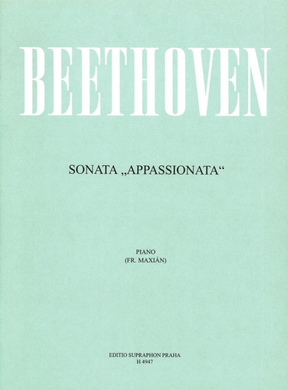 Sonáta „Appassionata“ - Ludwig van Beethoven - kniha z kategorie Noty