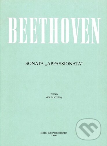 Sonáta „Appassionata“ - Ludwig van Beethoven - kniha z kategorie Noty