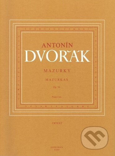Mazurky (op. 56) - Antonín Dvořák - kniha z kategorie Noty