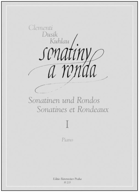 Sonatiny a ronda 1 - kniha z kategorie Noty