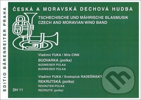 Budvarka / Rekrutská (Česká a moravská dechová hudba) - kniha z kategorie Noty