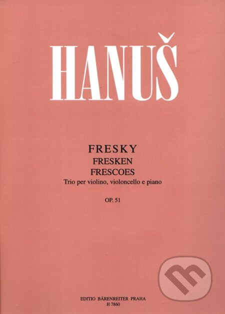 Fresky op. 51 - Jan Hanuš - kniha z kategorie Noty